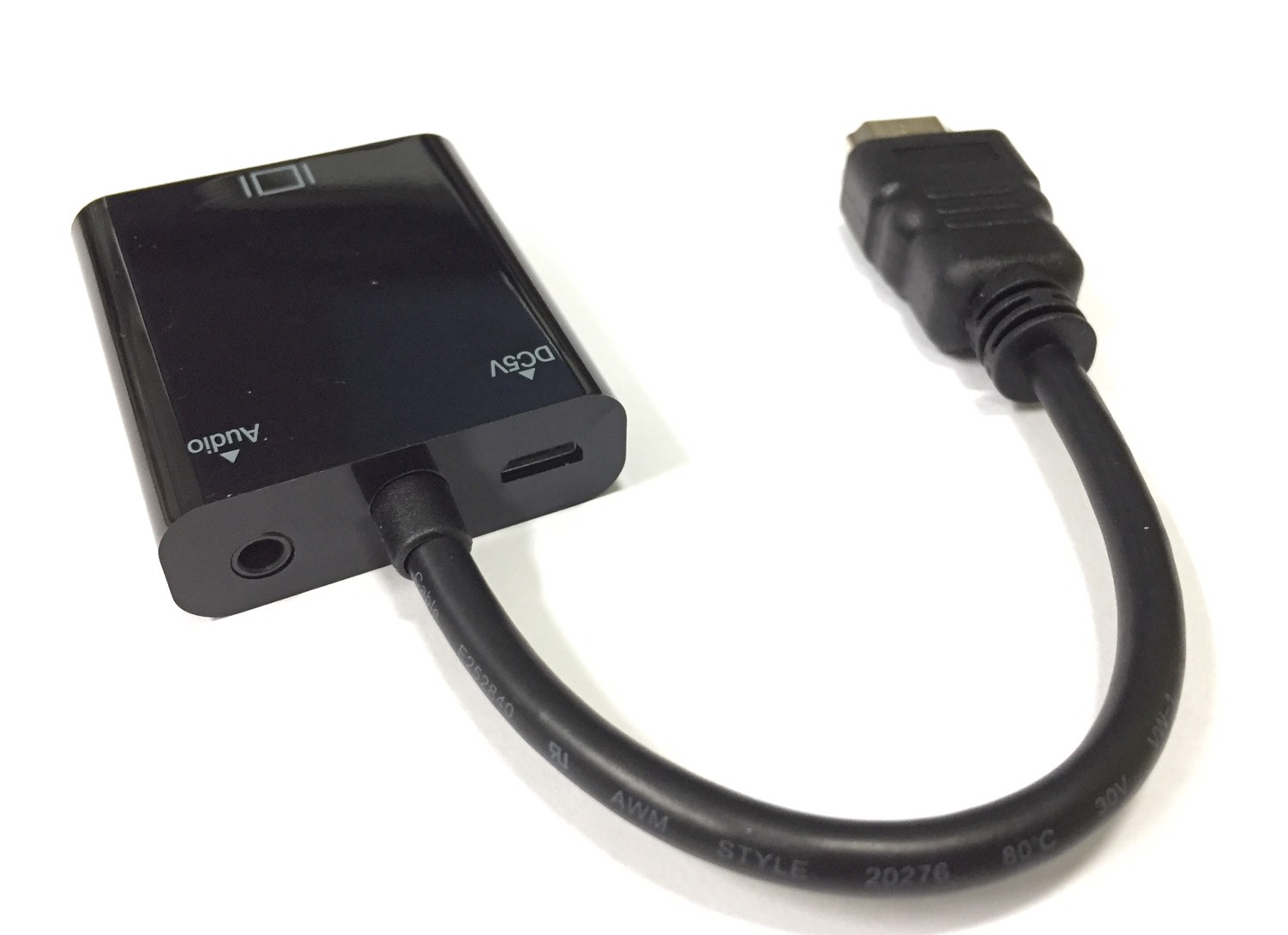 HDMI to VGA+Micro USB