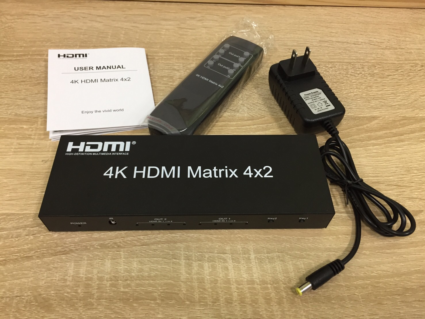 4K HDMI Matrix 4x2
