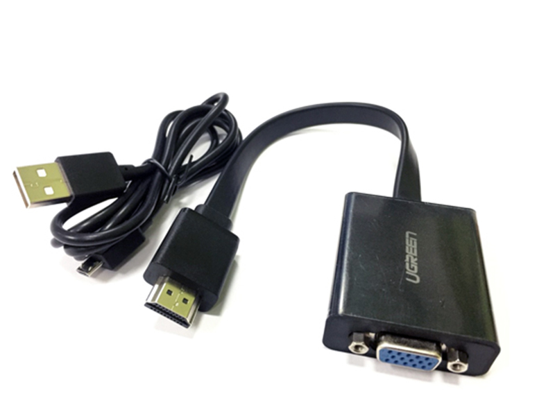 HDMI to VGA+Audio