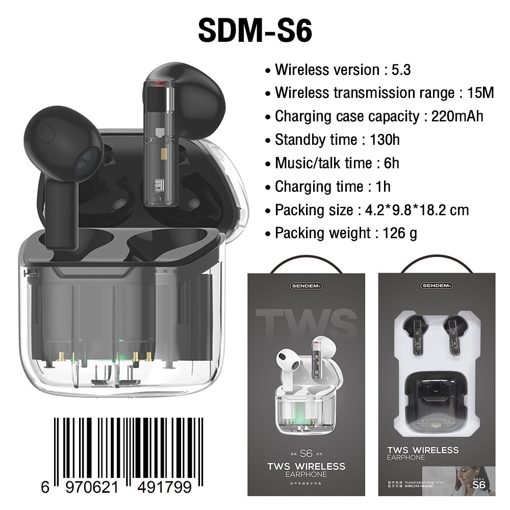 SENDEM SDM-S6 Bluetooth Headset