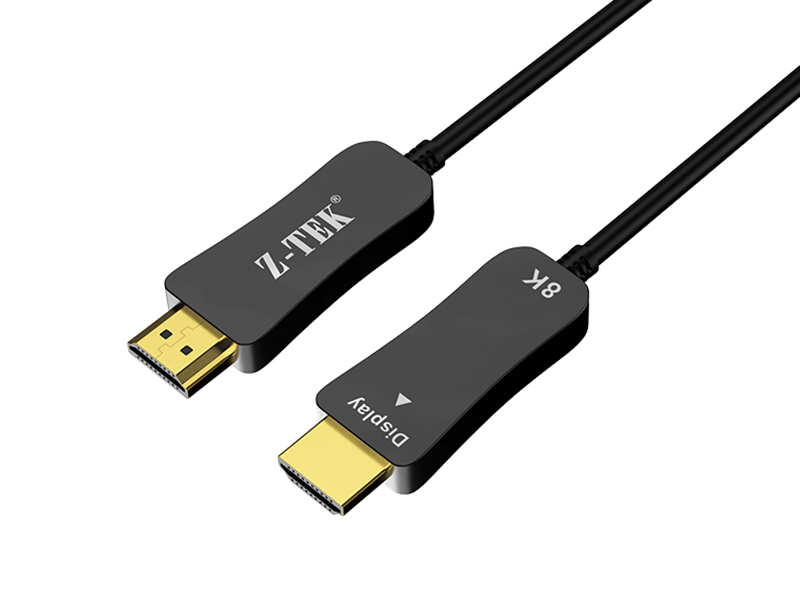 Z-TEK ZY405 CABLE HDMI V.2.1 FIBER OPTIC 8K@60Hz/4K@120Hz 10-20M