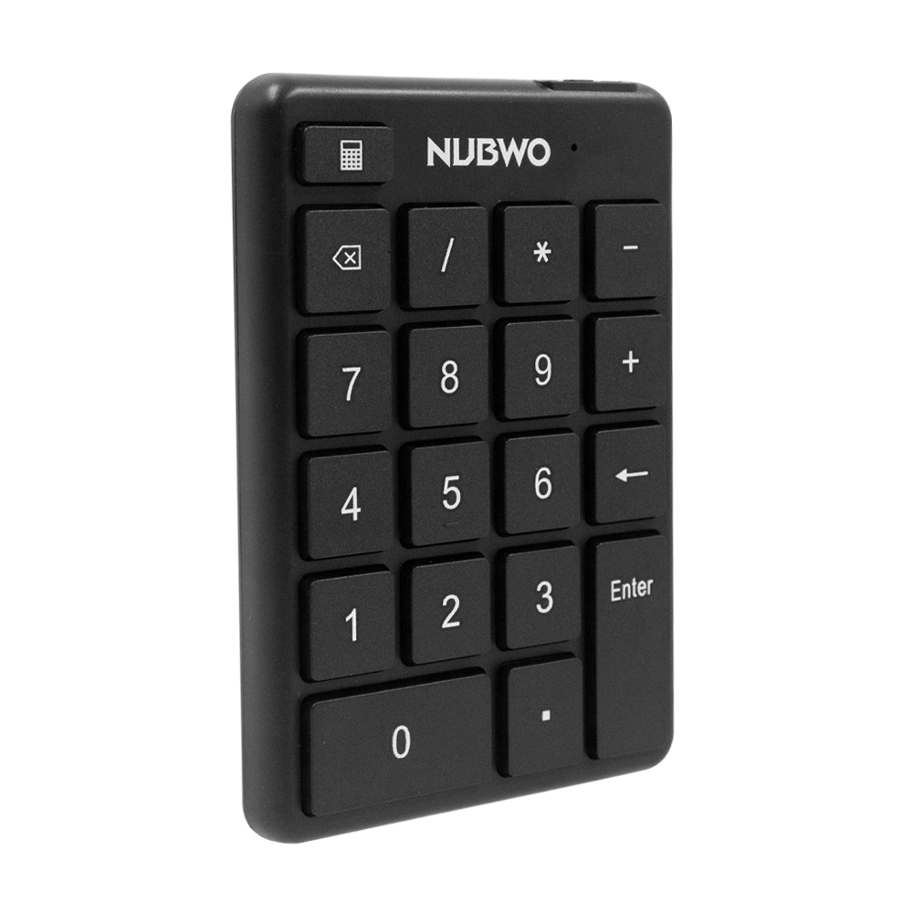 NUBWO Bluetooth Numeric Keypad 18keys คีย์บอร์ดตัวเลขไร้สาย