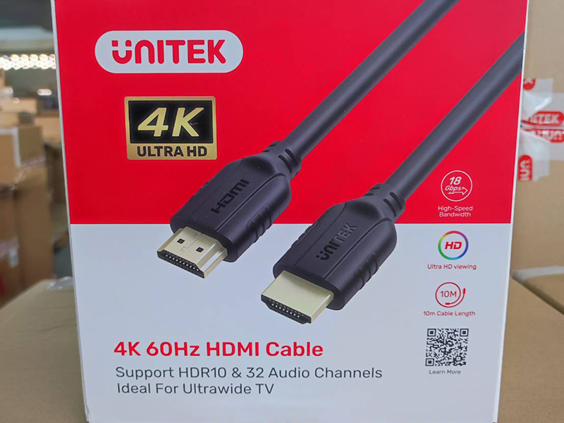 UNITEK HDMI VERSION 2.0 4K@60Hz. สายยาว 5.0เมตร