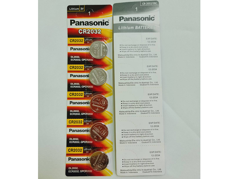 CR-2032 Panasonic Lithum Battery 3V ถ่านเมนบอร์ด ถ่านรีโมท