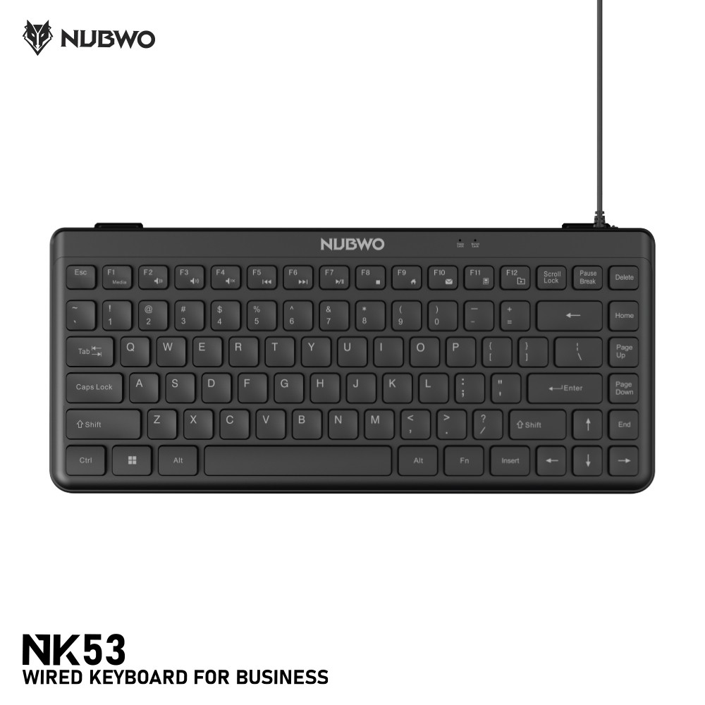 NUBWO NK53 USB KEYBOARD 84 keys แป้นพิมพ์ไทย-อังกฤษ