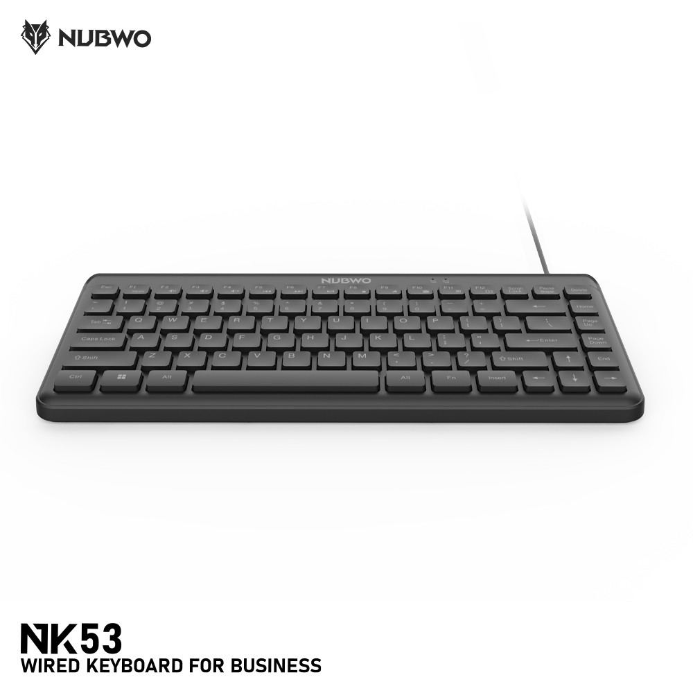 NUBWO NK53 USB KEYBOARD 84 keys แป้นพิมพ์ไทย-อังกฤษ