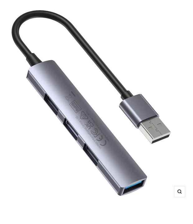 UNITEK H1208A USB3.0 HUB 4port 5Gbps. สายยาว 20ซม.