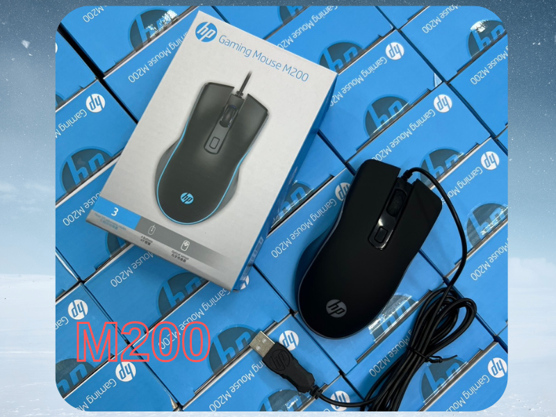 HP M200 USB GAMING MOUSE 800-2400dpi