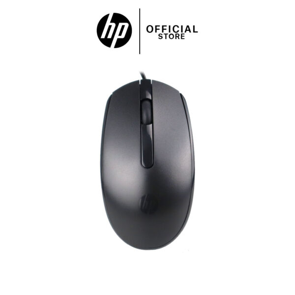 HP M10 USB OPTICAL MOUSE 1200dpi สีดำ