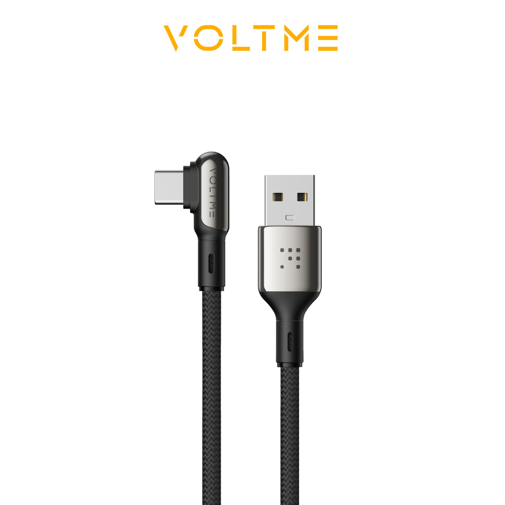 VOLTME POWERLINK STARK USB-A TO USB-C BLACK 60W : 1.2M