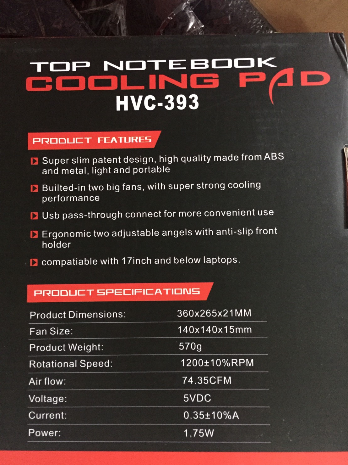 Notebook Cooler 10