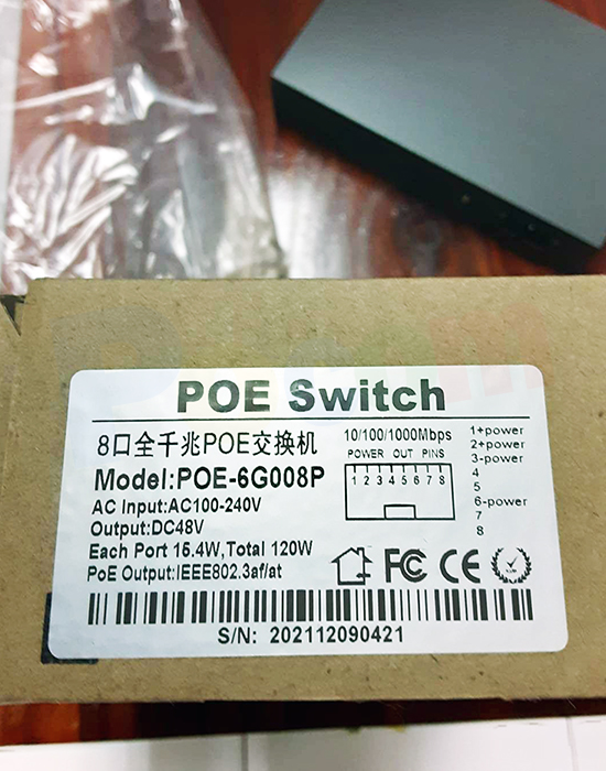 POE Switch 8 Port