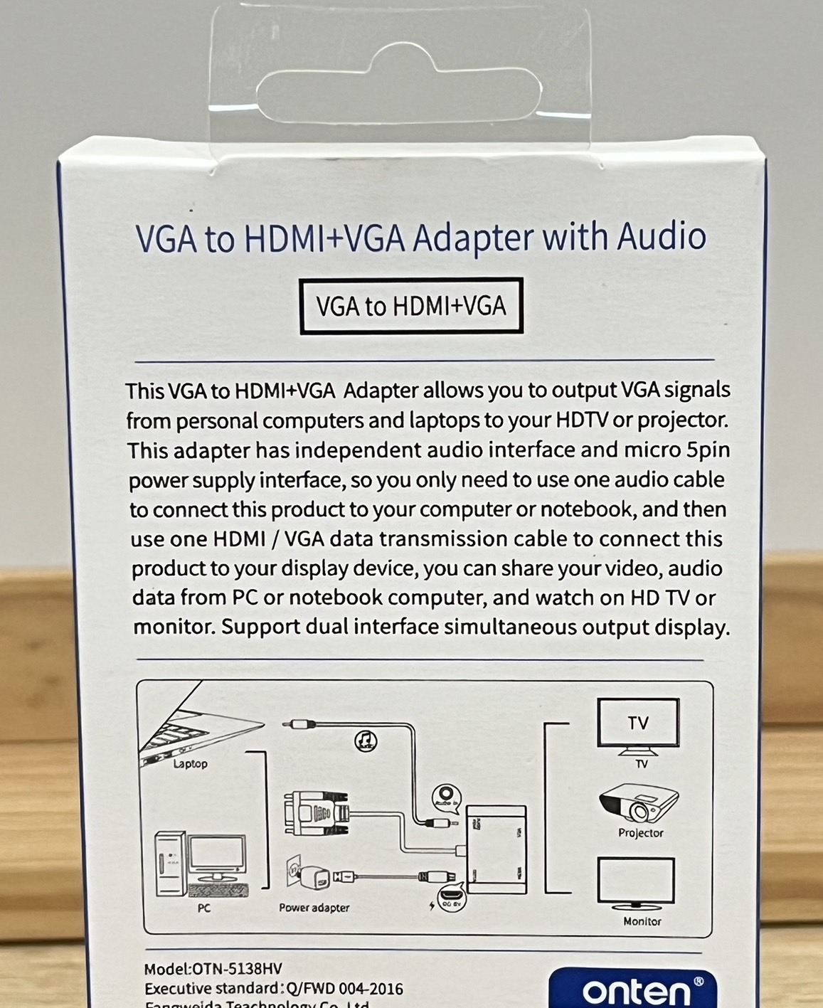 VGA to HDMI+VGA