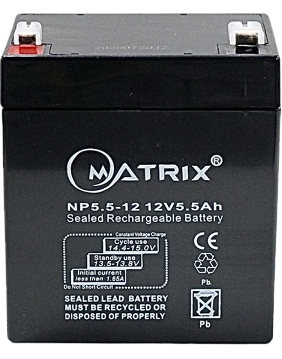 แบตเตอรี่ UPS MATRIX 12V
