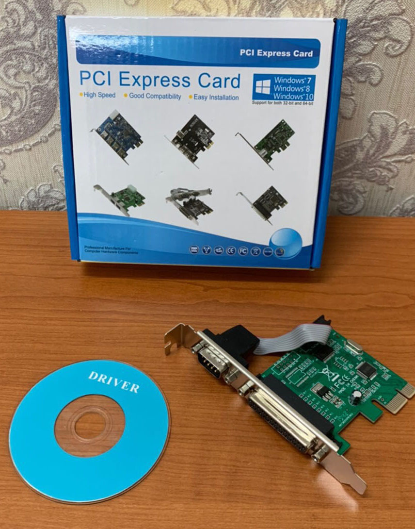 CARD PCI-E  Parellel+Serial