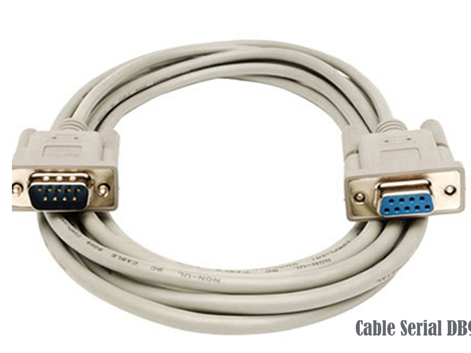 Cable Serial RS232 DB9pin M/F