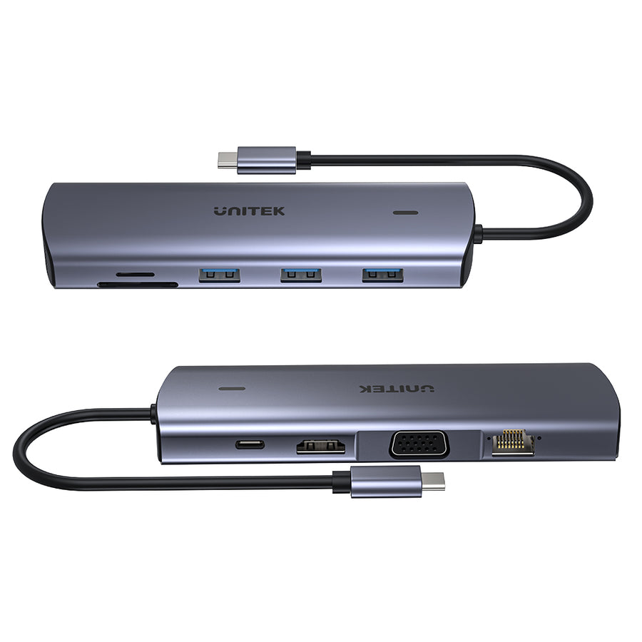 UNITEK D1113A USB TYPE-C 9-IN-1