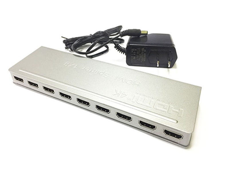 Mini 1x8 HDMI splitter