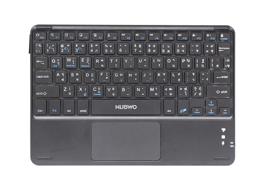 NUBWO BLUETOOTH KEYBOARD 78keys