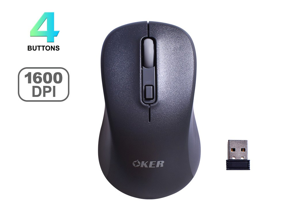 OKER WIRELESS & BLUETOOTH MOUSE