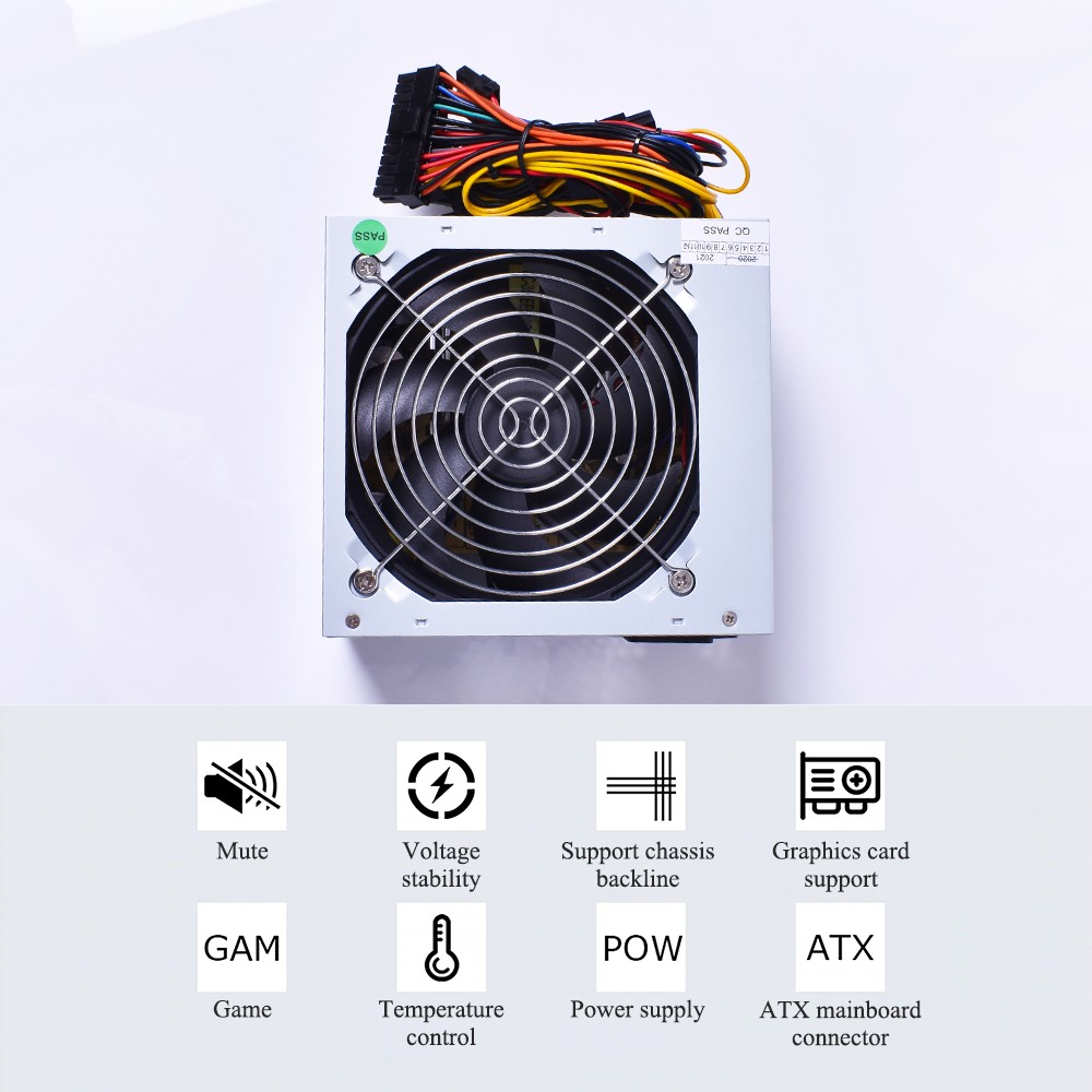 OKER POWER SUPPLY 550Watt. ATX