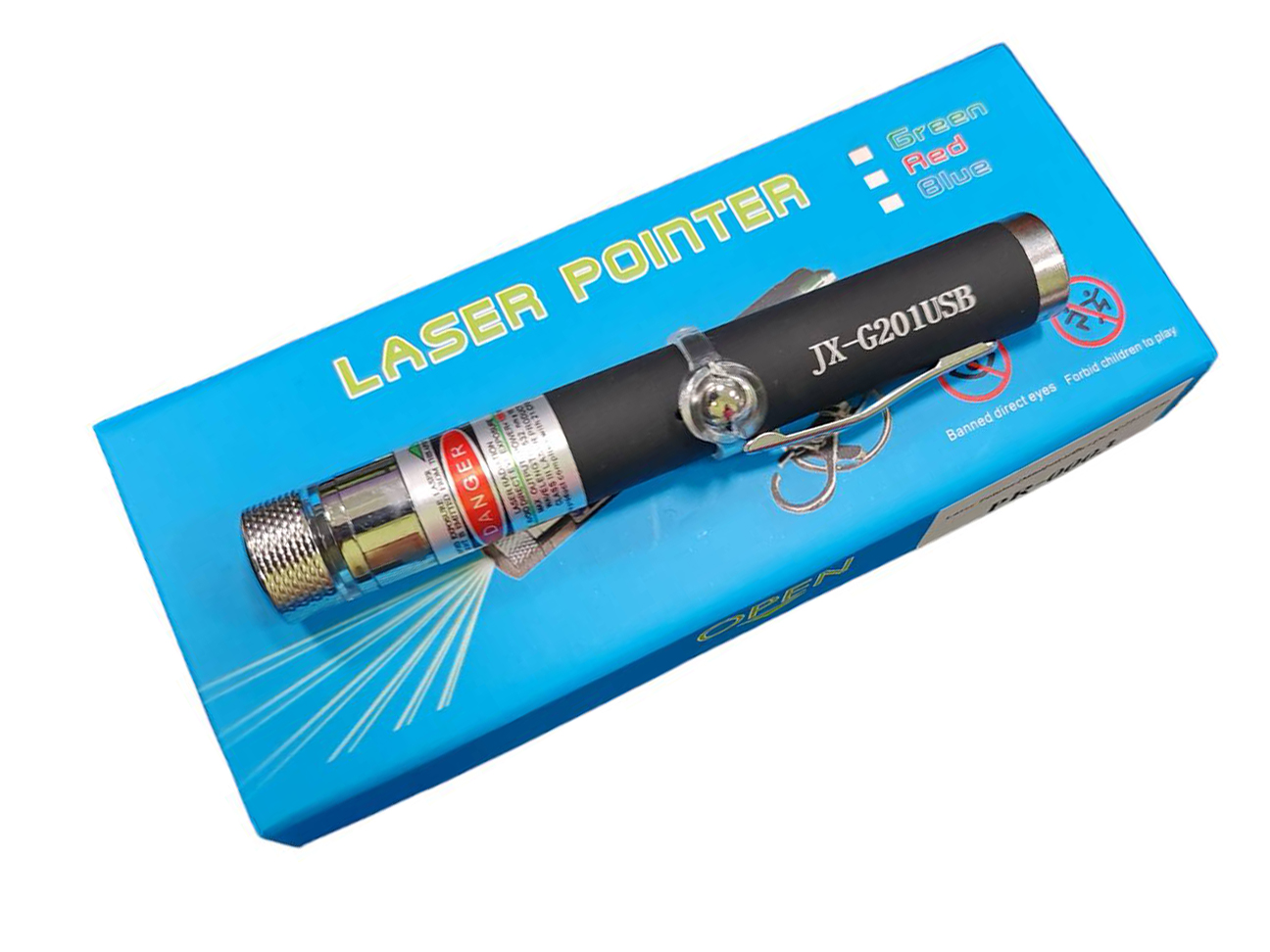 LASER POINTER แสงสีเขียว แบบชาร์จแบตได้