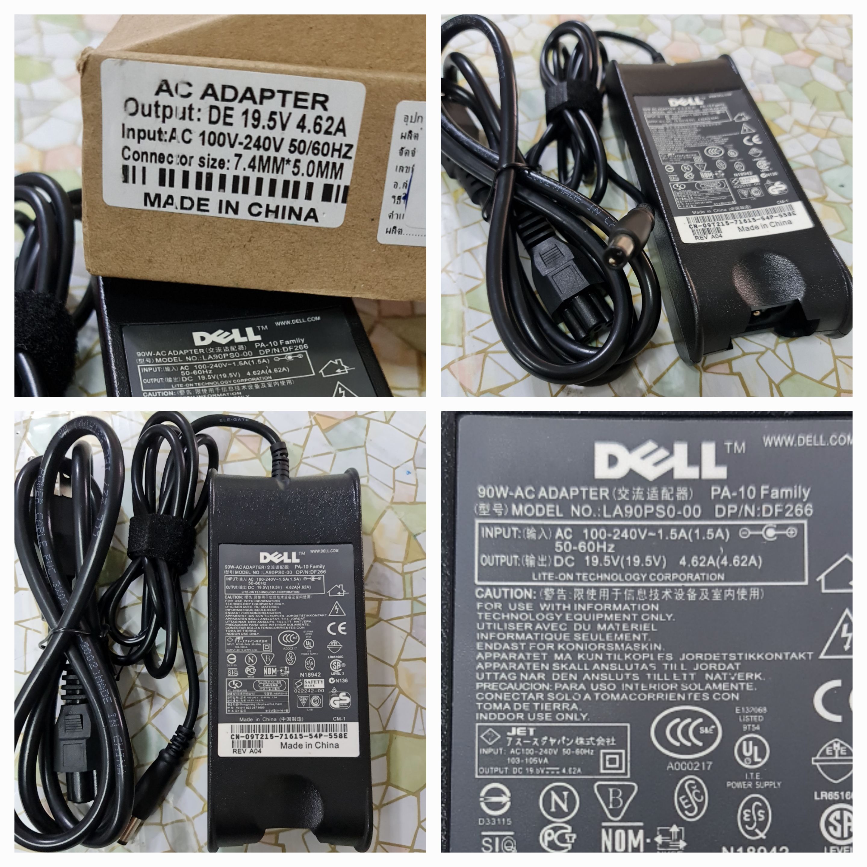 Adapter Notebook Dell 19.5V 4.62A