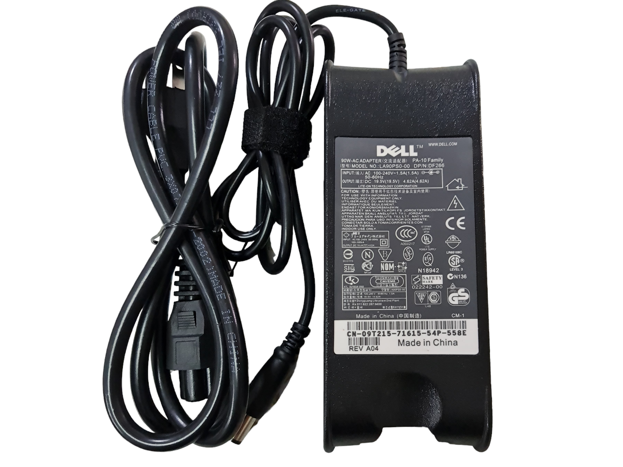 Adapter Notebook Dell 19.5V 4.62A