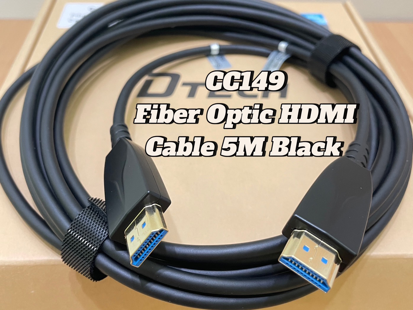 DTECH CABLE HDMI VERSION2.0 FIBER 5.0M