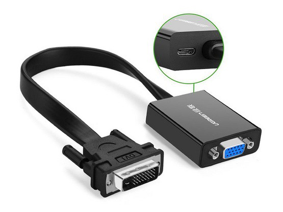 UGREEN ADAPTER DVI-D TO VGA Active