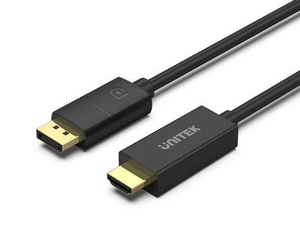 UNITEK CABLE DISPLAY TO HDMI 4K@60Hz.