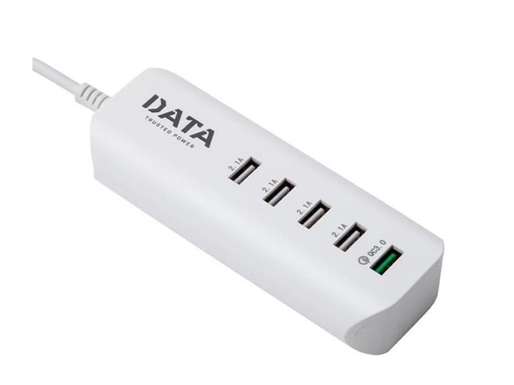 DATA รางปลั๊ก USB 5 ช่อง FAST CHARGER