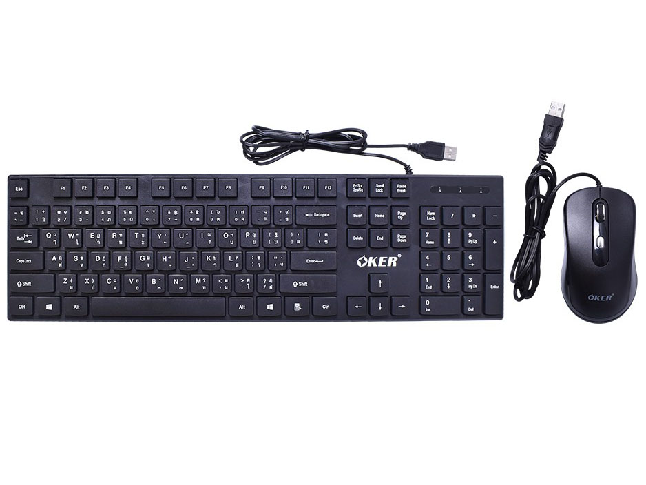 OKER USB SET KEYBOARD+MOUSE