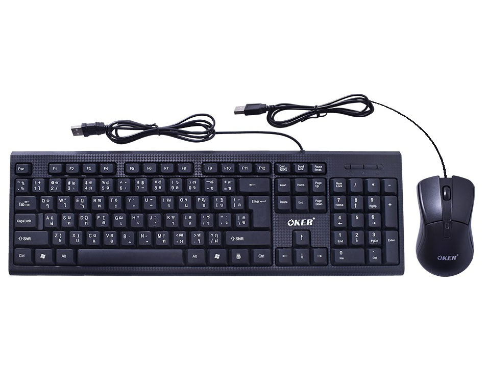 OKER USB SET KEYBOARD+MOUSE