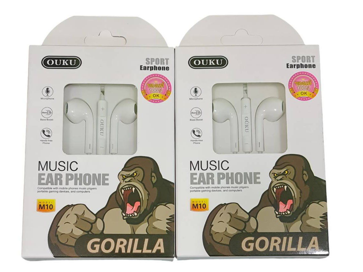 OUKU GORILLA หูฟังมือถือ คละสี