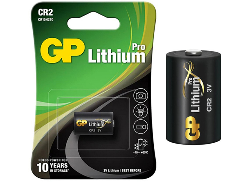 GP lithium pro battery 3V CR2