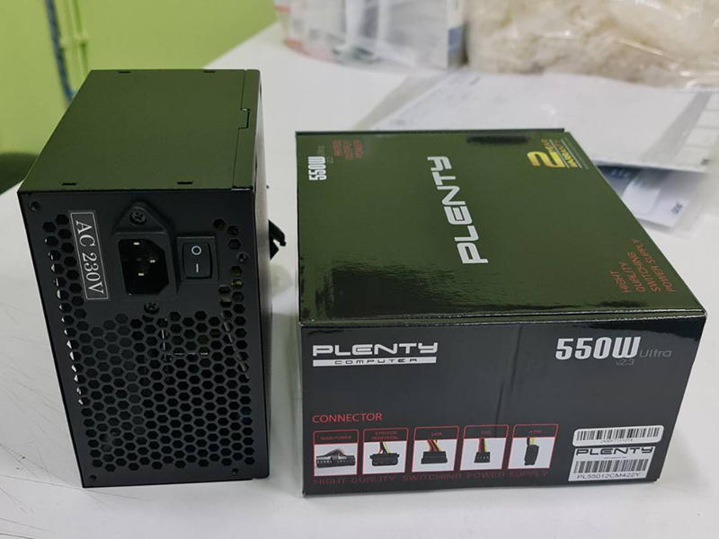 PLENTY POWER SUPPLY COMPUTER 550Watt