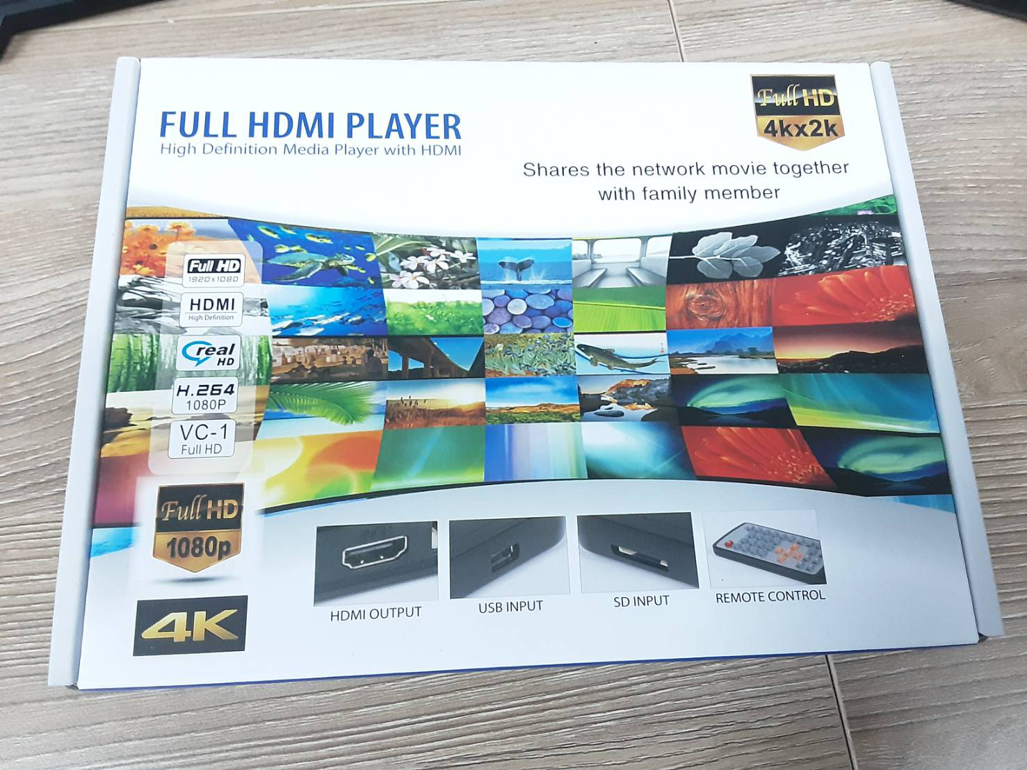 HDMI MEDIA PLAYER กล่องมีเดียเพลเยอร์