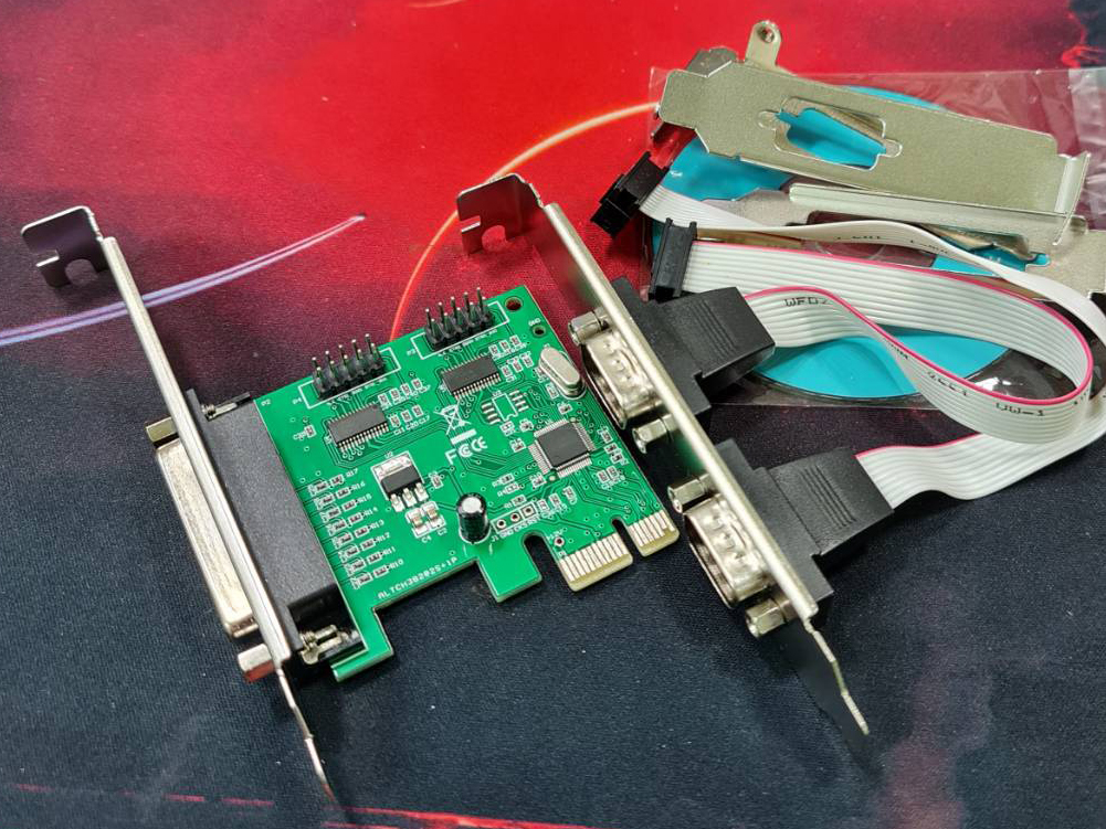 PCI EXPRESS CARD PARALLEL+SERIAL