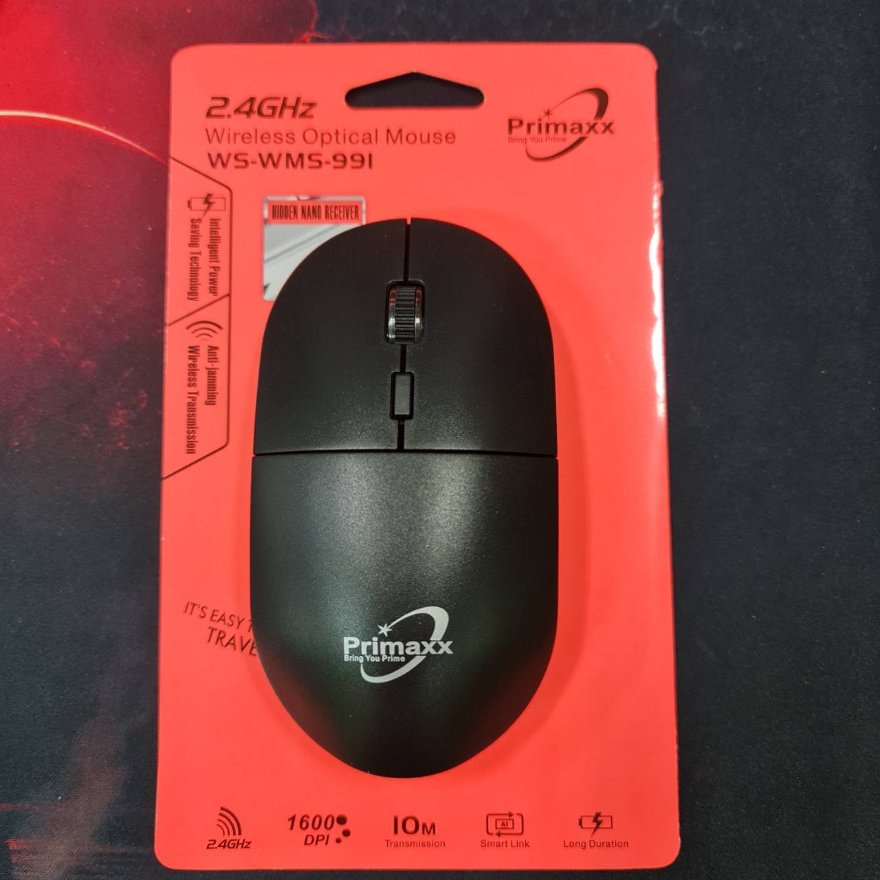 Primaxx Wireless Optical Mouse 2.4GHz.