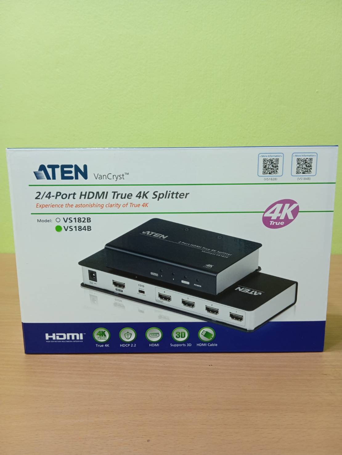 ATEN 1 TO 4 PORT True 4K HDMI SPITTER