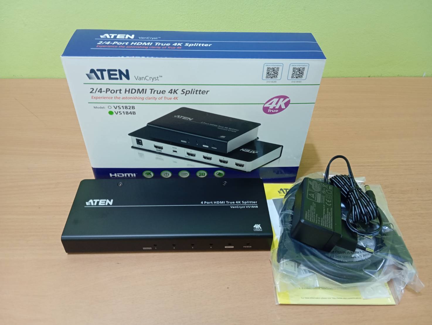 ATEN 1 TO 4 PORT True 4K HDMI SPITTER