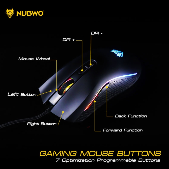 NUBWO NM89M GAMING MOUSE