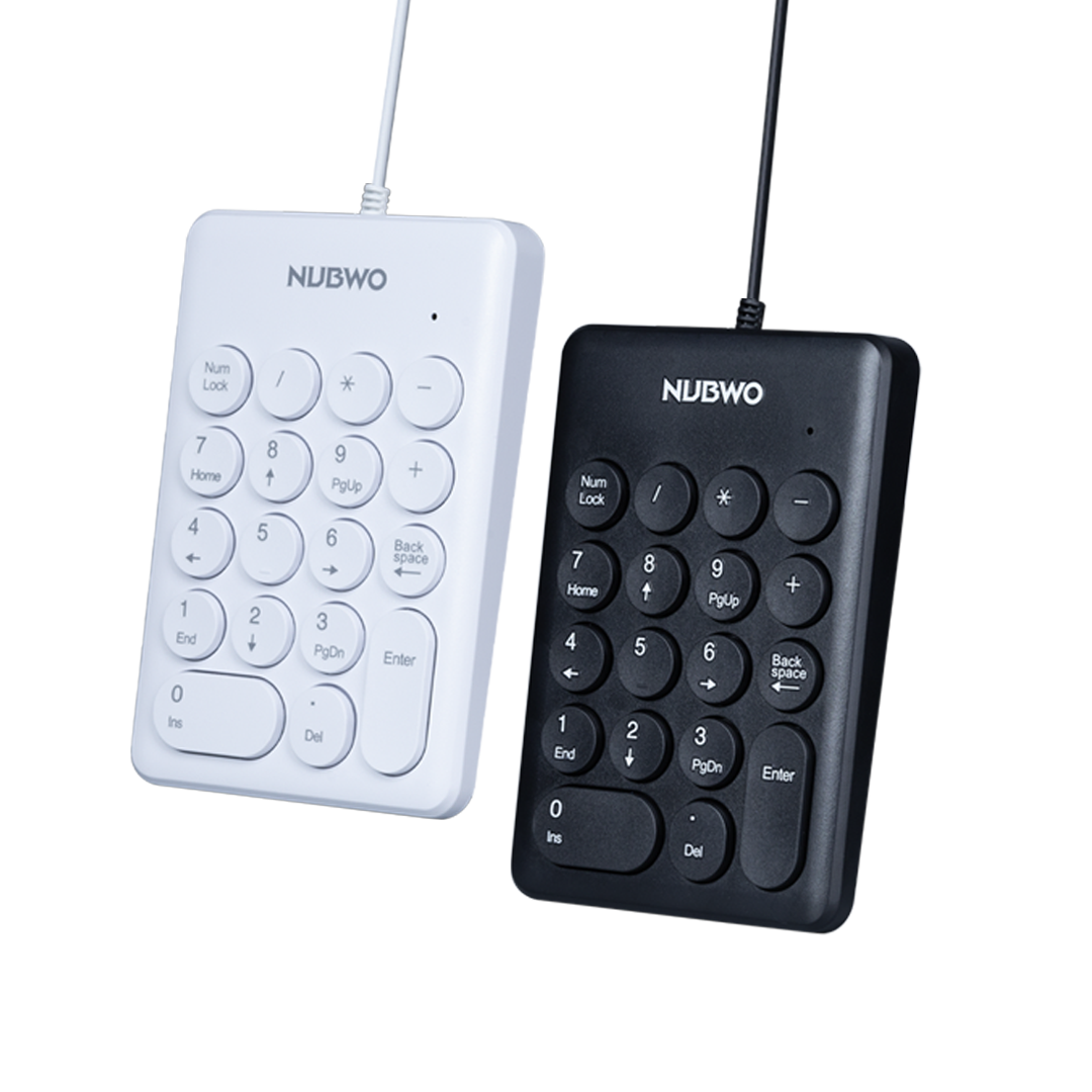 NUBWO NK47 Numeric Keypad 18keys แป้นพิมพ์ตัวเลข USB