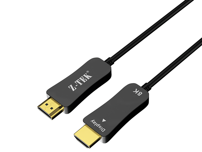 Z-TEK ZY405 CABLE HDMI V.2.1 FIBER OPTIC 8K@60Hz/4K@120Hz 50M