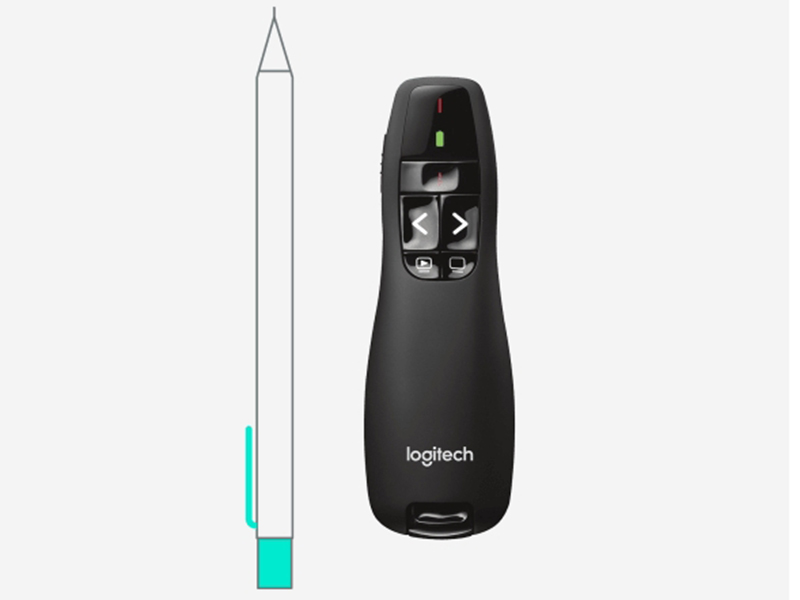 Logitech R400 รีโมทนำเสนองานไร้สาย