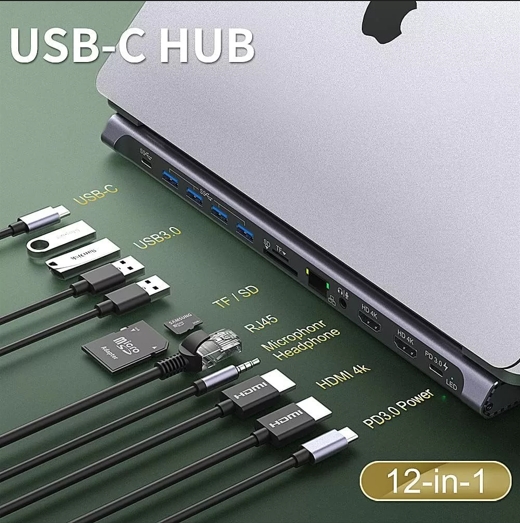 ONTEN OTN-9199 USB-C 12 in 1