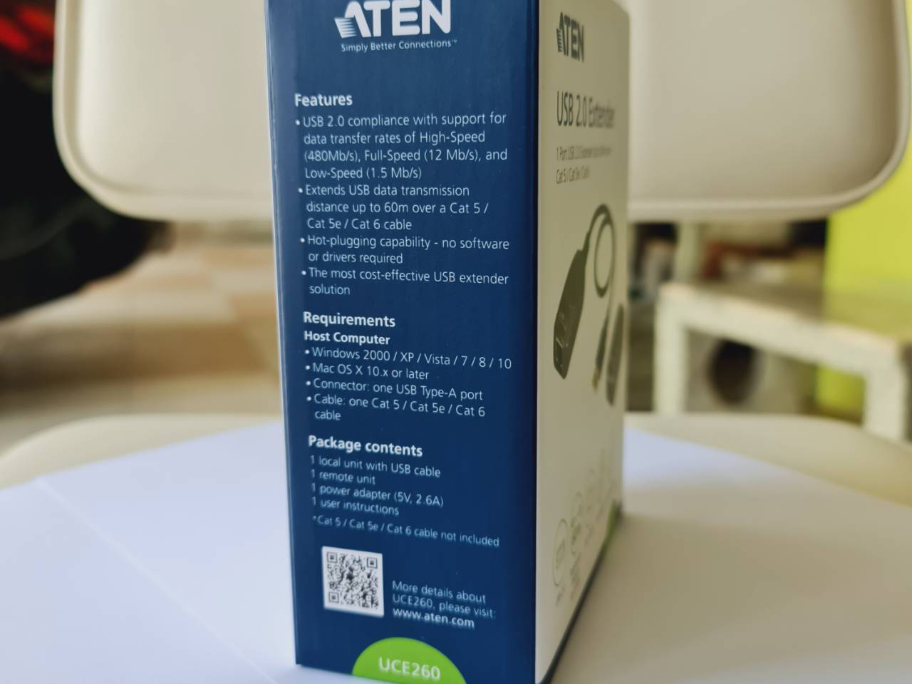 ATEN UCE260 USB 2.0 CAT5 EXTENDER UP TO 60M