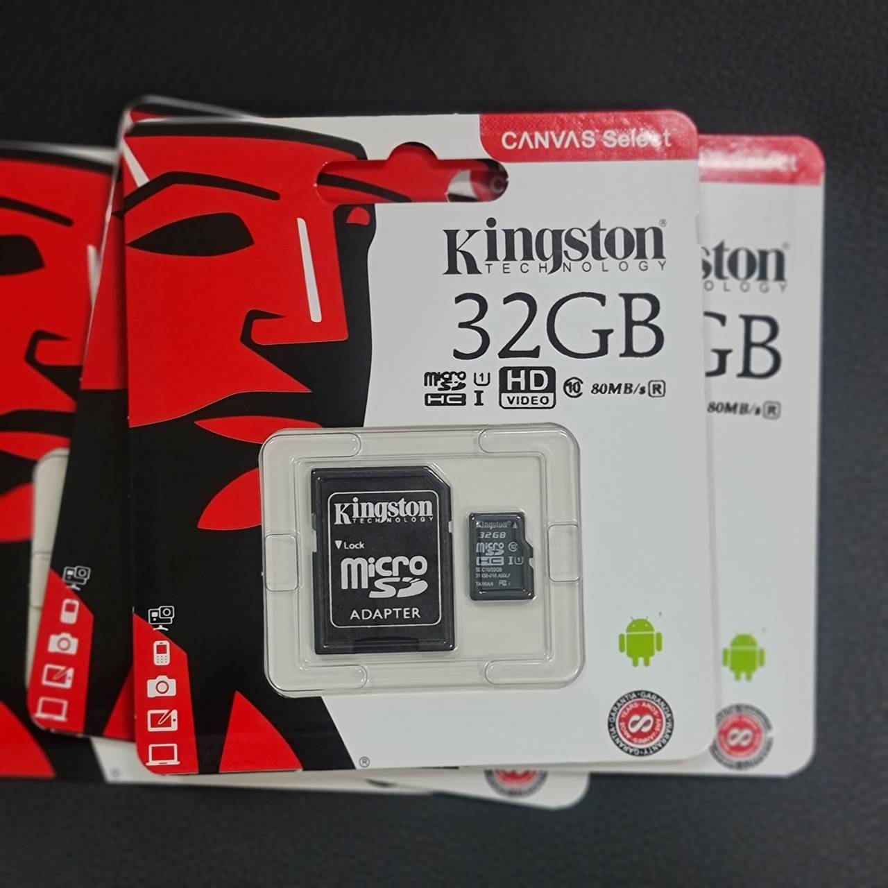 Kingston MICRO SD CARD 32GB + ADAPTER