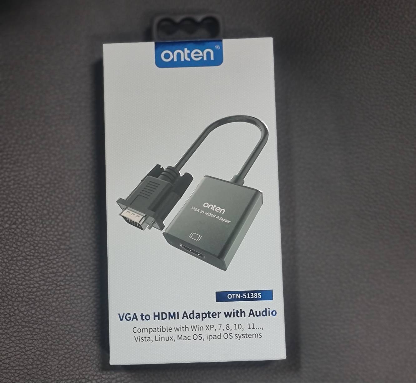 ONTEN OTN-5138S VGA TO HDMI ADAPTER WITH AUDIO